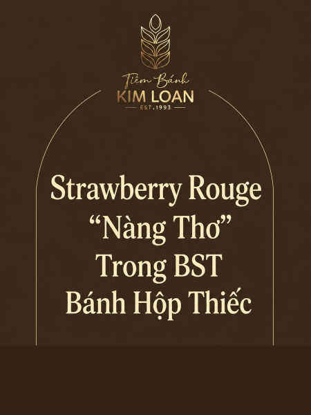 Khám Phá Strawberry Rouge – Vị Mới Đầy Quyến Rũ Trong Dòng Bánh Hộp Thiếc Sang Trọng