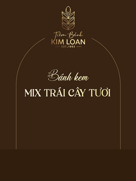 Bánh Kem Mix Trái Cây Tươi Mát: Mẫu Bánh Kem Hòa Quyện Với Hương Vị Trái Cây Tươi