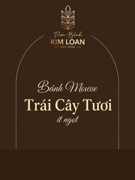 Bánh Mousse Trái Cây Tươi Ít Ngọt – Lựa Chọn Hoàn Hảo Cho Sinh Nhật Và Những Dịp Đặc Biệt