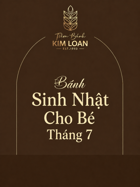 Bánh Sinh Nhật Cho Bé Tháng 7 – 30+ Mẫu Đầy Tháng, Thôi Nôi Được Yêu Thích Nhất 2026