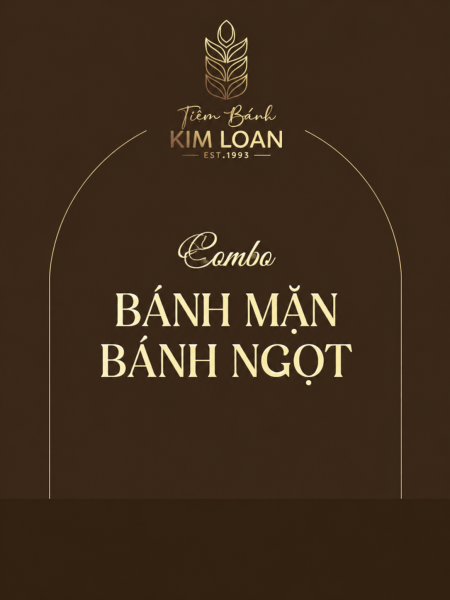 Combo Bánh Mặn Bánh Ngọt - Giải Pháp Teabreak Tiện Lợi, Tiết Kiệm Cho Mọi Bữa Tiệc