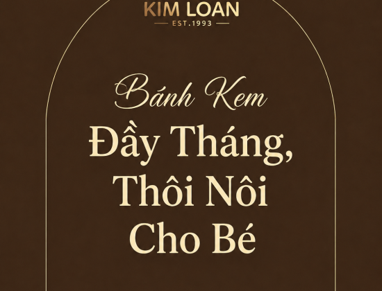 Bánh Kem Đầy Tháng, Thôi Nôi Cho Bé: Món Quà Ngọt Ngào Lưu Giữ Khoảnh Khắc Đầu Đời Ý Nghĩa