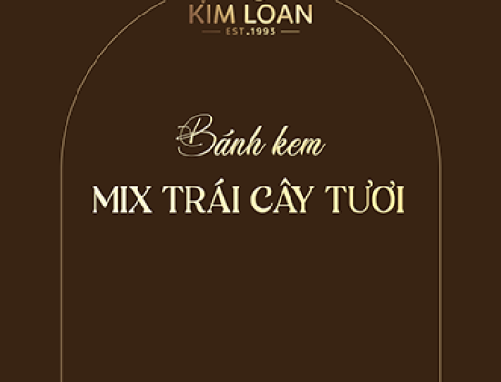 Bánh Kem Mix Trái Cây Tươi Mát: Mẫu Bánh Kem Hòa Quyện Với Hương Vị Trái Cây Tươi