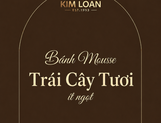 Bánh Mousse Trái Cây Tươi Ít Ngọt – Lựa Chọn Hoàn Hảo Cho Sinh Nhật Và Những Dịp Đặc Biệt