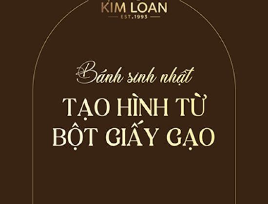 Bánh Sinh Nhật Tạo Hình Từ Bột Giấy Gạo - Món Quà Ngọt Ngào Cho Bé Yêu 