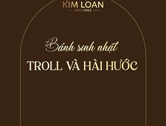 Các Mẫu Bánh Sinh Nhật Vẽ Hình Troll, Bựa, Hài Hước