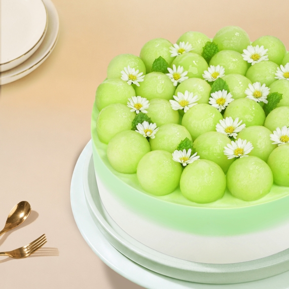 Mousse Dưa Lưới