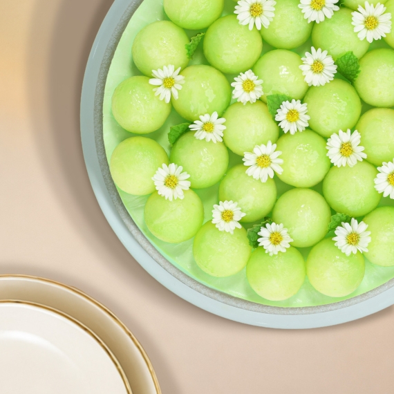 Mousse Dưa Lưới