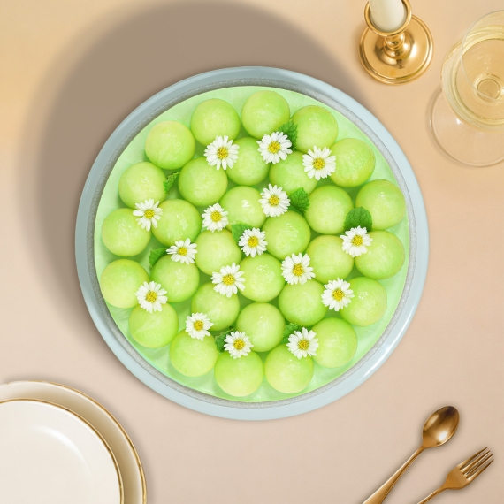 Mousse Dưa Lưới