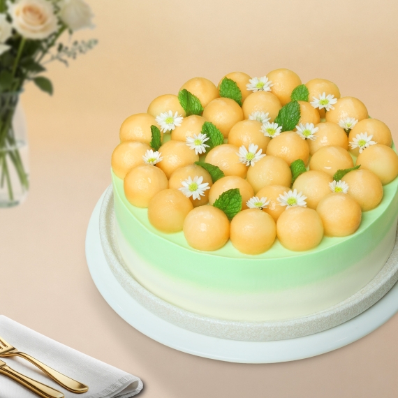 Mousse Dưa Lưới Vàng