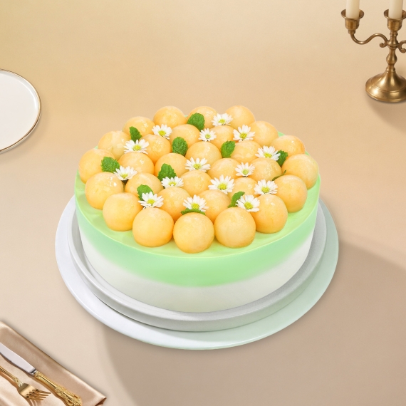 Mousse Dưa Lưới Vàng