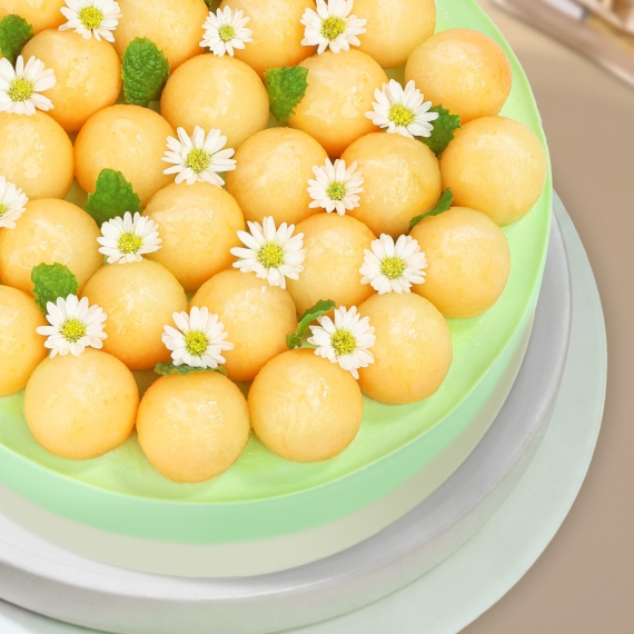 Mousse Dưa Lưới Vàng