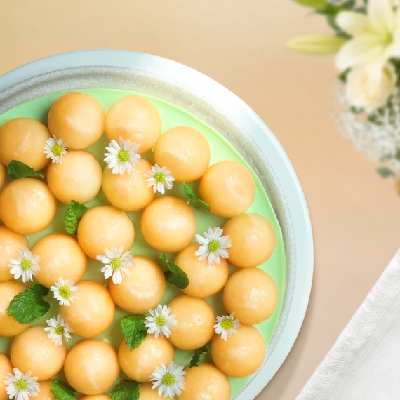 Mousse Dưa Lưới Vàng