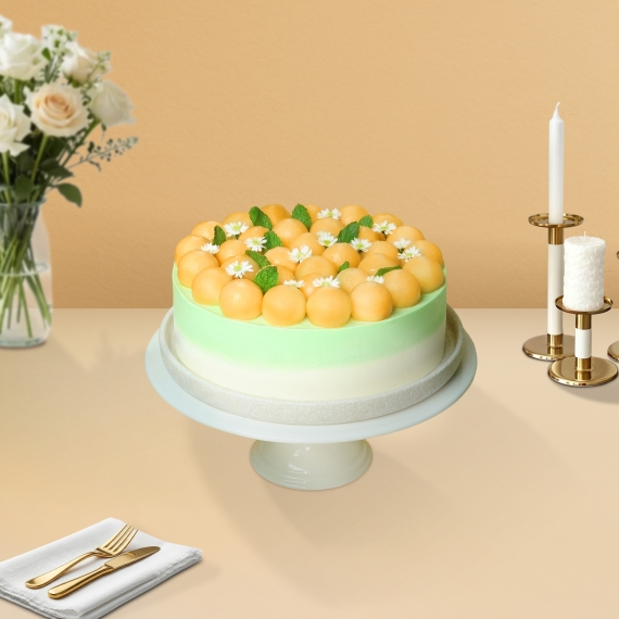 Mousse Dưa Lưới Vàng