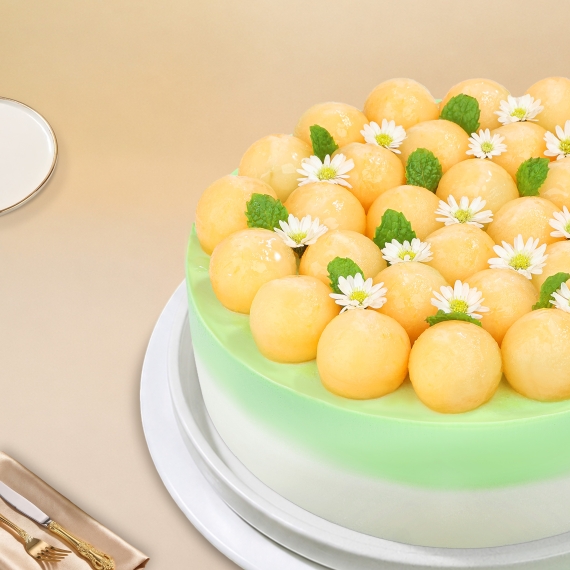 Mousse Dưa Lưới Vàng