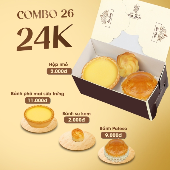 Combo Bánh Ngọt | CB26