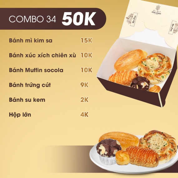 Combo Bánh Ngọt | CB34