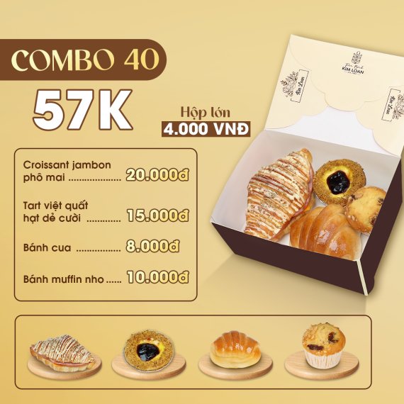 Combo Bánh Ngọt | CB40