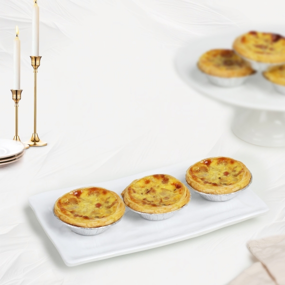 Tart Bacon Hun Khói