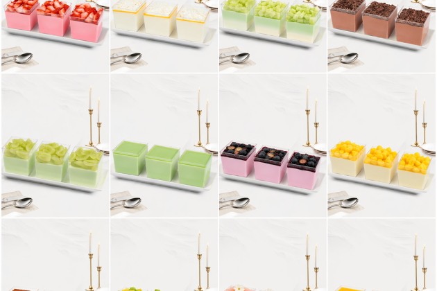 Bộ Sưu Tập 12 Vị Mousse Mini Cho Tiệc Tea Break - Đa Dạng Hương Vị