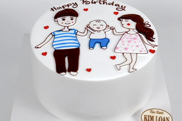 Mẫu bánh kem đơn giản mà đẹp