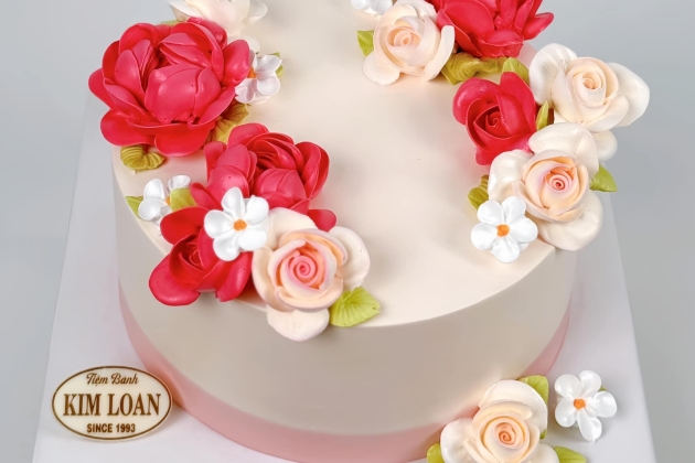 Bánh sinh nhật hoa