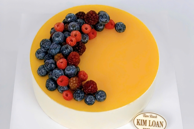 Bánh mousse chanh dây