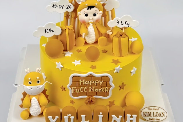 Bánh sinh nhật cho bé trai