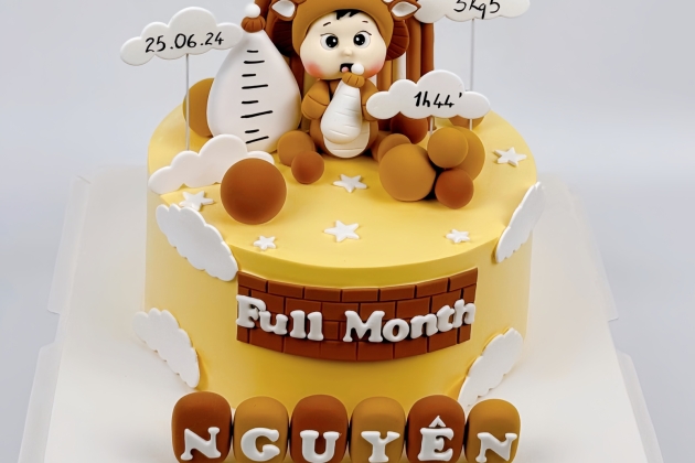 Bánh sinh nhật cho bé trai