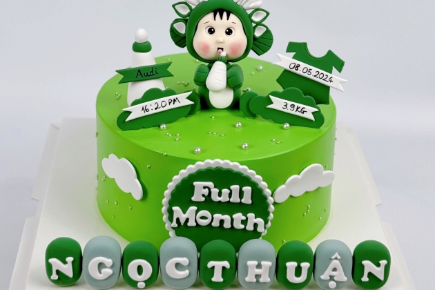 Bánh sinh nhật cho bé trai