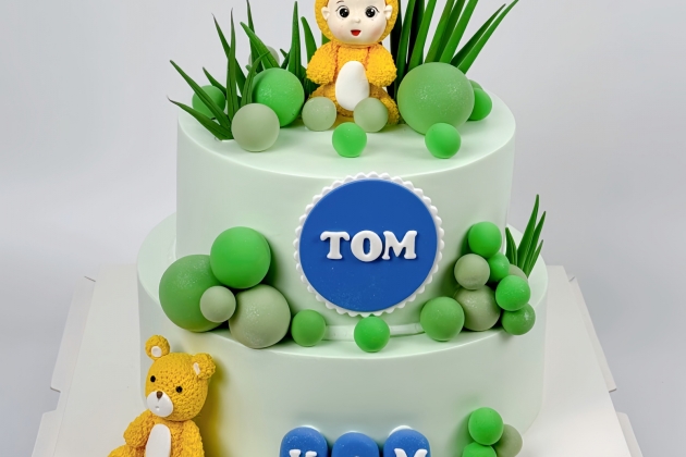 Bánh Kem, Bánh Sinh Nhật Nặn Bột Giấy Tạo Hình