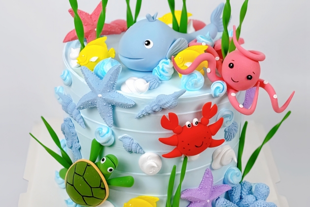 Bánh Kem, Bánh Sinh Nhật Nặn Bột Giấy Tạo Hình