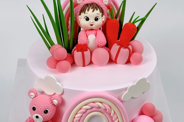 Bánh Kem, Bánh Sinh Nhật Nặn Bột Giấy Tạo Hình