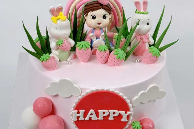 Bánh Kem, Bánh Sinh Nhật Nặn Bột Giấy Tạo Hình