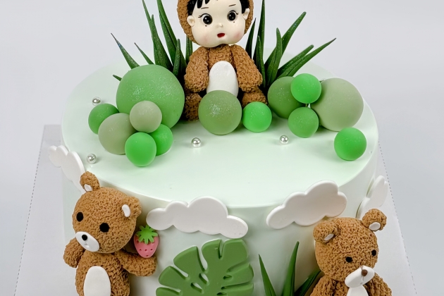 Bánh Kem, Bánh Sinh Nhật Nặn Bột Giấy Tạo Hình