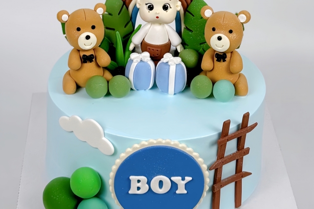 Bánh Kem, Bánh Sinh Nhật Nặn Bột Giấy Tạo Hình