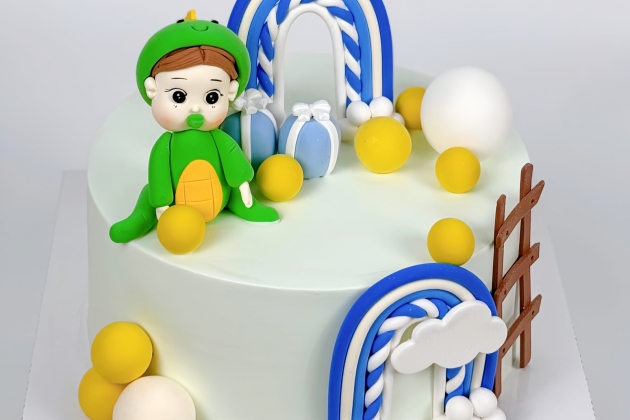 Bánh Kem, Bánh Sinh Nhật Nặn Bột Giấy Tạo Hình