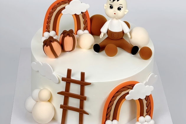 Bánh Kem, Bánh Sinh Nhật Nặn Bột Giấy Tạo Hình