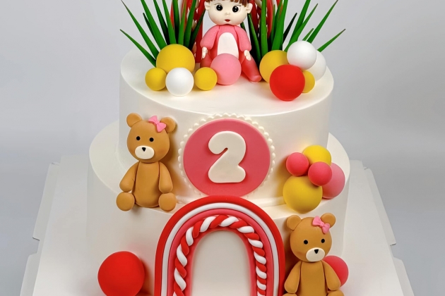 Bánh Kem, Bánh Sinh Nhật Nặn Bột Giấy Tạo Hình