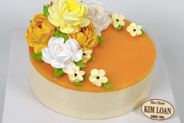 Bánh mousse chanh dây