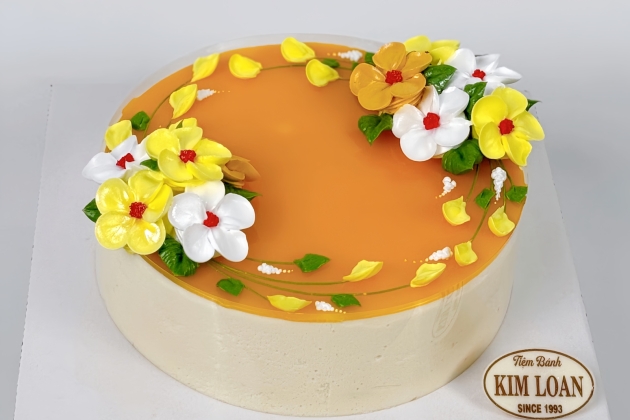 Bánh mousse chanh dây