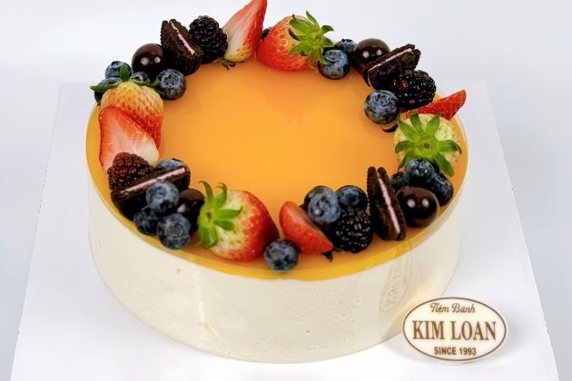 Bánh mousse chanh dây