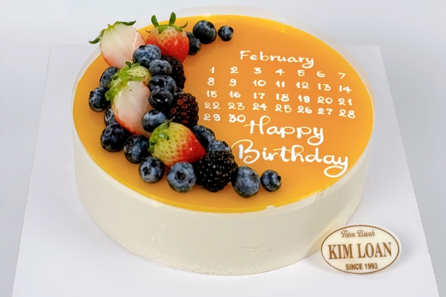 Bánh mousse chanh dây