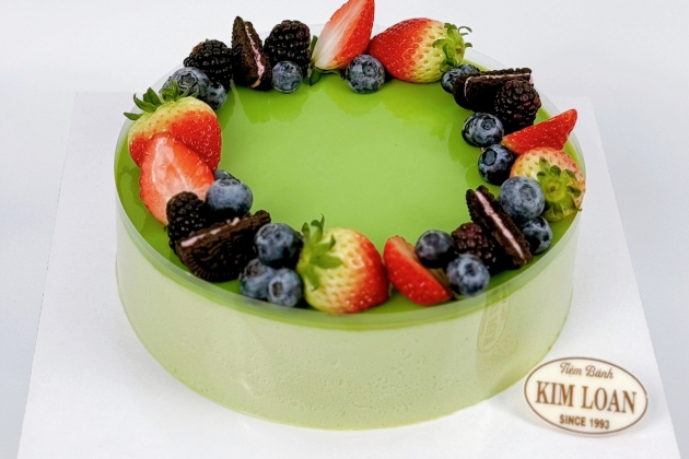 Bánh Mousse Trà Xanh