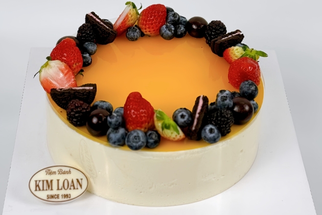 Bộ Sưu Tập Các Mẫu Bánh Kem Mousse Chanh Dây Tại Tiệm Bánh Kim Loan