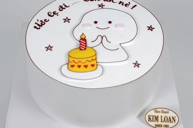 Bánh sinh nhật vẽ hình