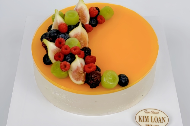 Bánh mousse chanh dây