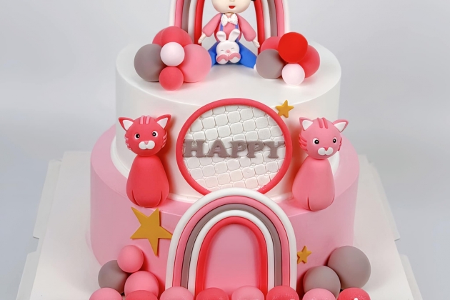 Bánh Kem, Bánh Sinh Nhật Nặn Bột Giấy Tạo Hình