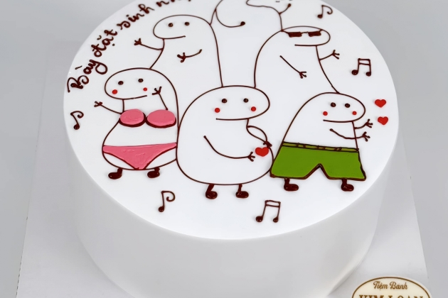 Bánh sinh nhật đẹp cho nam
