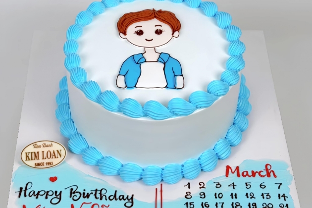 Bánh sinh nhật đẹp cho nam